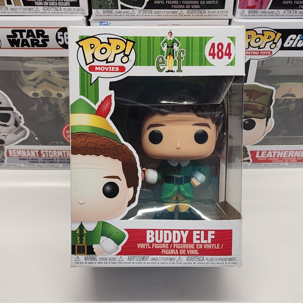 Funko POP! Movies Buddy the Elf #484 w/ Syrup Will Ferrell